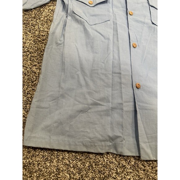 Vintage NWT Paradise Found Hawaiian Shirt Pockets Work Made in Hawaii Medium - Picture 7 of 10